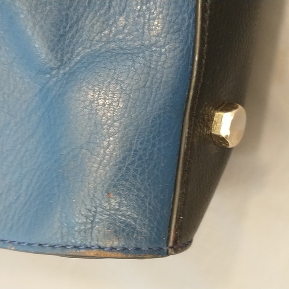 Rebecca minkoff blue black shoulder bag - Picture 9 of 10